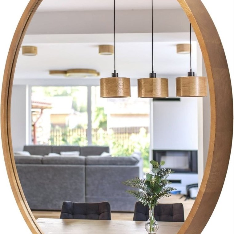 Miroir rond mural Ø 70 cm